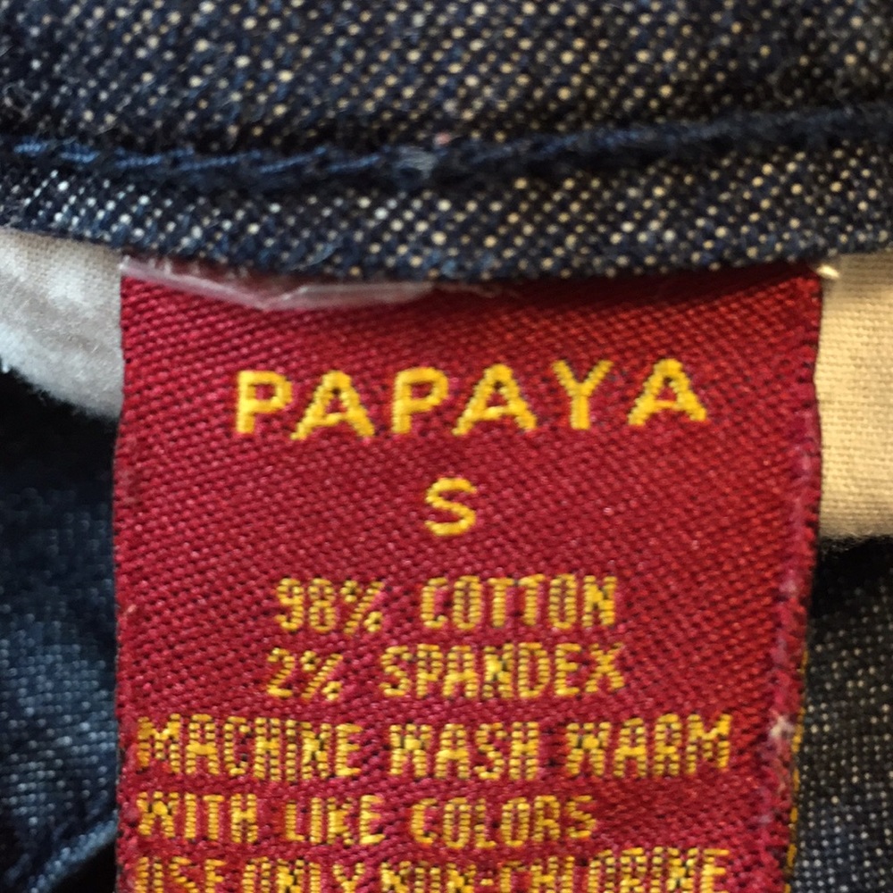 Papaya Women’s Jean Skirt - Picture 4 of 5